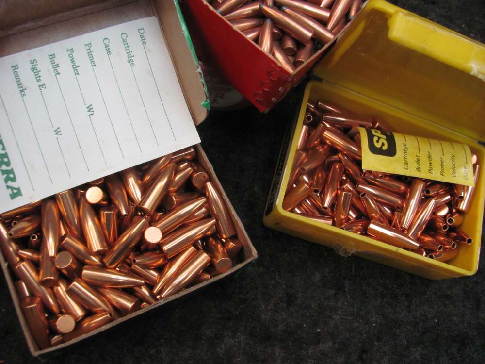 6MM - 243 BULLETS Over 4 pounds Assorted - Sierra - Hornady -  Speer - -img-8