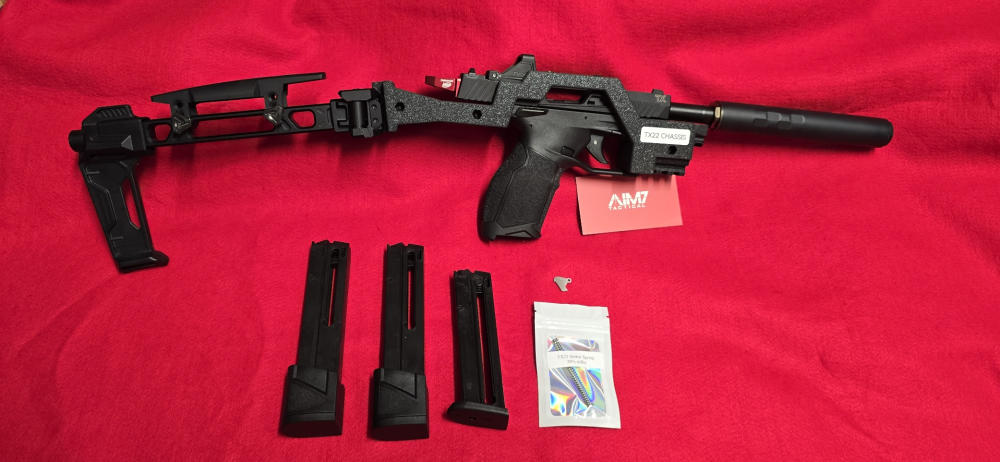 NEW Taurus TX22 TORO Gen2 with Suppressor + Viridian Optic w/ FRT *NFA*-img-2