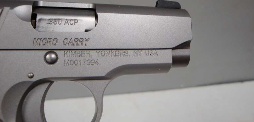 Kimber Micro Carry STS .380 ACP Rosewood With 5 Magazines-img-5