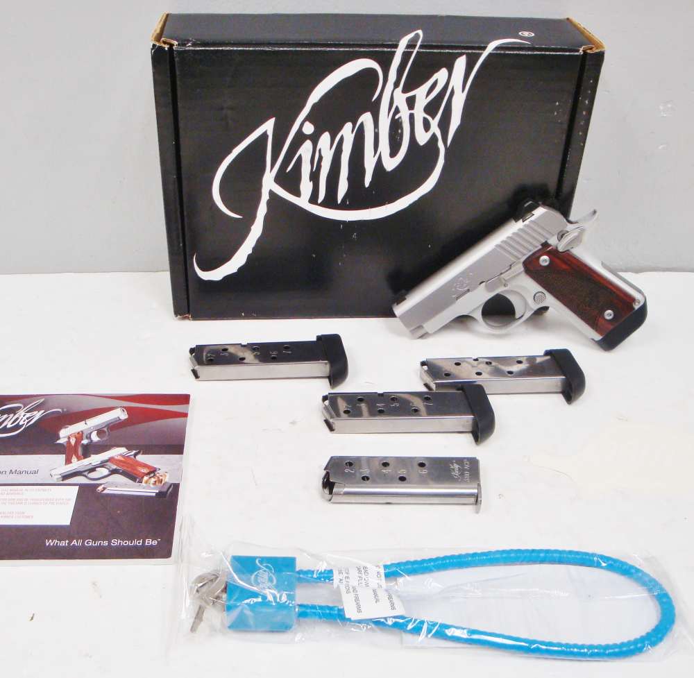 Kimber Micro Carry STS .380 ACP Rosewood With 5 Magazines-img-1