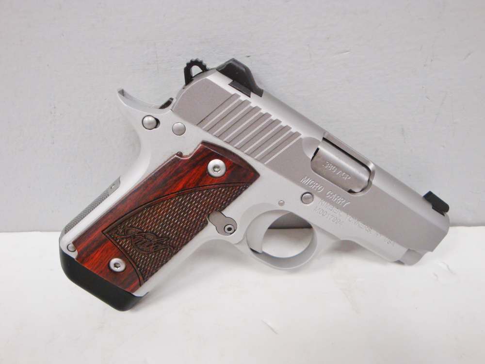 Kimber Micro Carry STS .380 ACP Rosewood With 5 Magazines-img-4