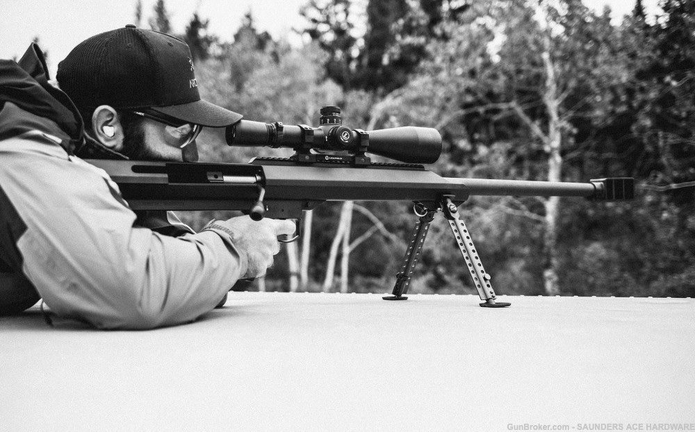 BARRETT 13305 MODEL 99 M99 Single Shot Bolt Action Rifle 50 BMG 29" Fluted -img-1