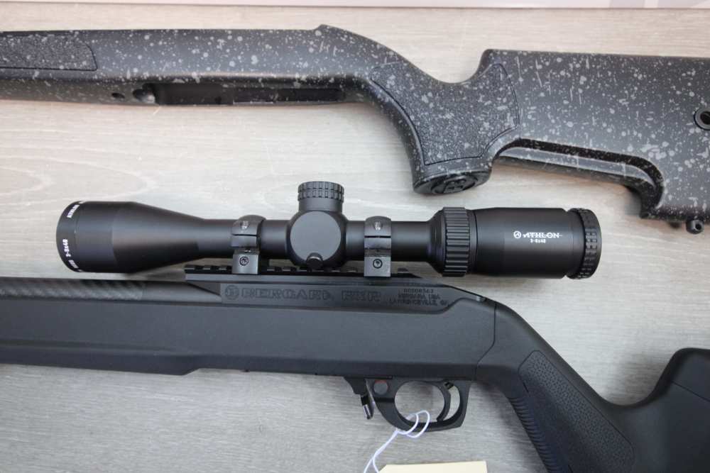 Bergara Model BXR in 22 LR with 16.5" Barrel and 2 Stocks.-img-13