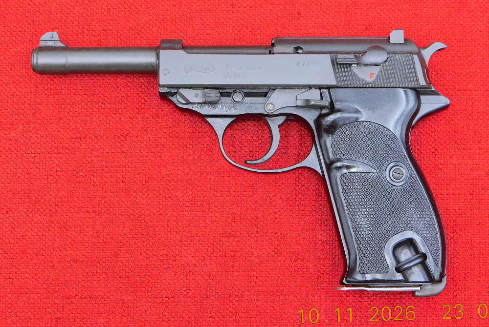 German Walther P1 P38 9mm Pistol 1978 Like New-img-1