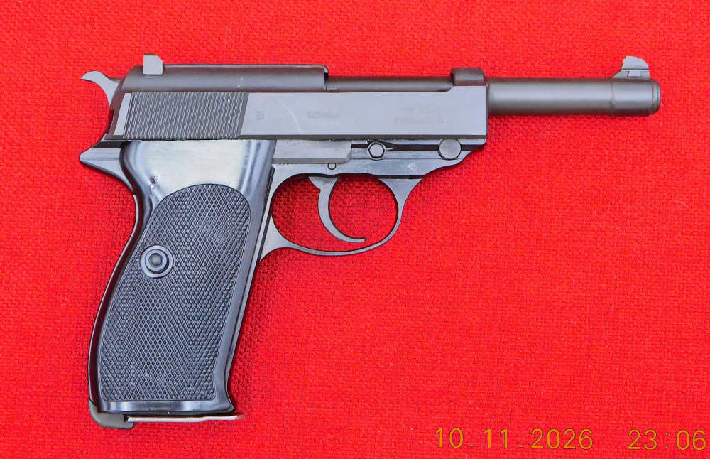 German Walther P1 P38 9mm Pistol 1978 Like New-img-0