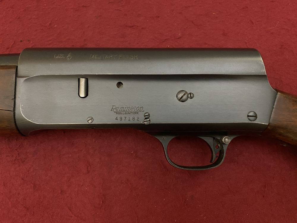 Excellent Remington Model 11 US Riot 20" Military Finish WWII-img-57