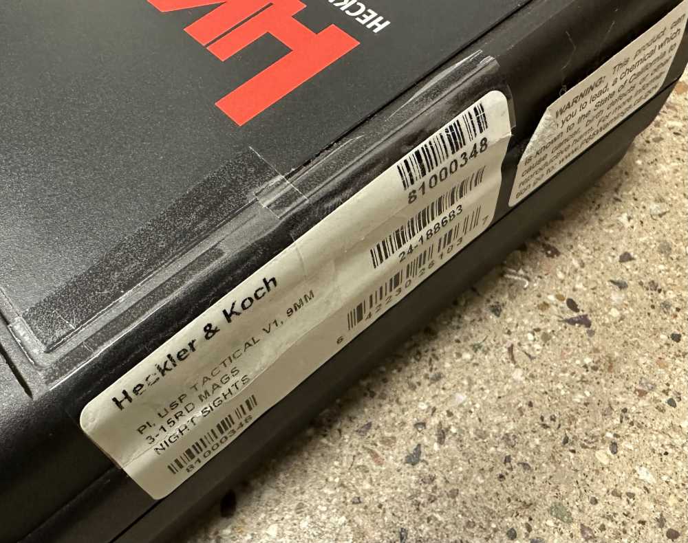 Heckler & Koch USP Tactical V1 9MM 81000348 HK 4.86" Threaded 3 Magazines-img-16