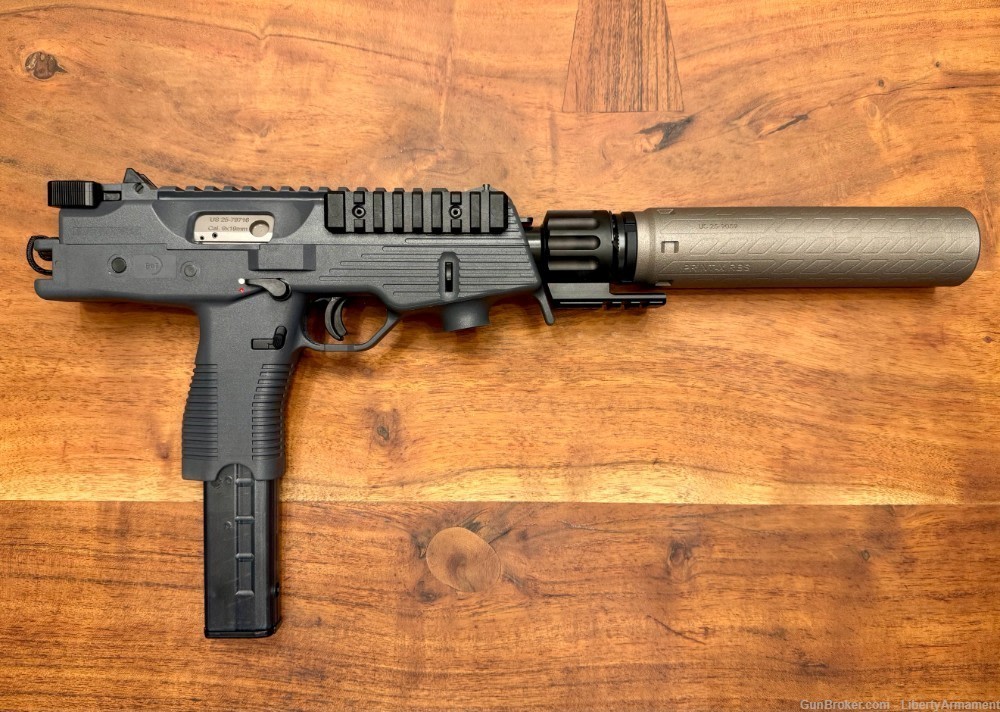 B&T TP9 MP9 RBS PRINT-X Titanium Suppressor SD-TP9/MP9-img-8
