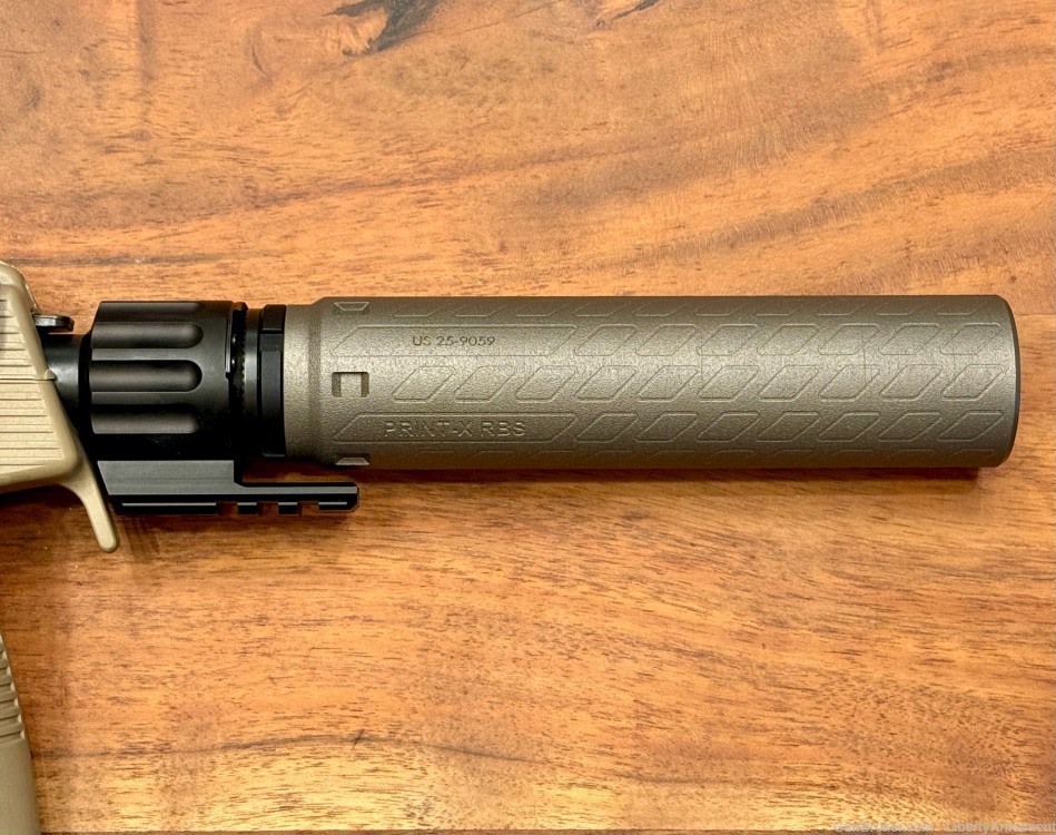 B&T TP9 MP9 RBS PRINT-X Titanium Suppressor SD-TP9/MP9-img-5