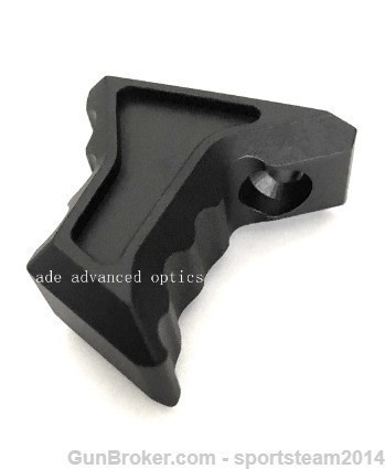 Black Metal Mlok Foregrip TALL Handstop M-LOK for Handguard-img-2