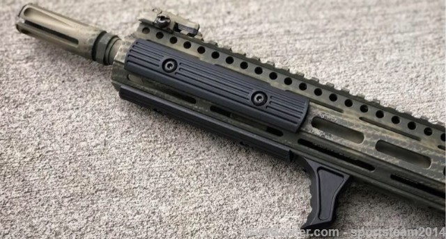 Black Metal Mlok Foregrip TALL Handstop M-LOK for Handguard-img-0