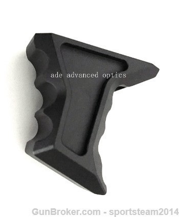 Black Metal Mlok Foregrip TALL Handstop M-LOK for Handguard-img-3
