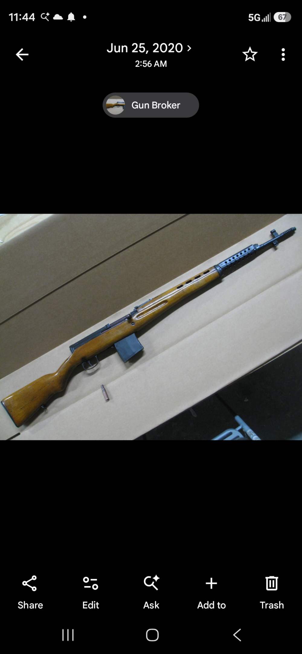 TULA ARSENAL  SVT-40  7.62x54R.  WWII-img-5