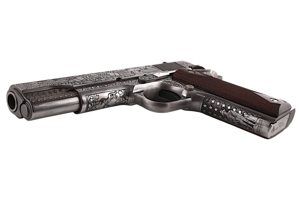COLT AMERICA 250TH ANNIVERSARY 3 Gun PYTHON 1911G COBRA ENGRAVED Wood CASED-img-18