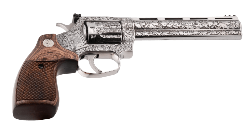 COLT AMERICA 250TH ANNIVERSARY 3 Gun PYTHON 1911G COBRA ENGRAVED Wood CASED-img-14