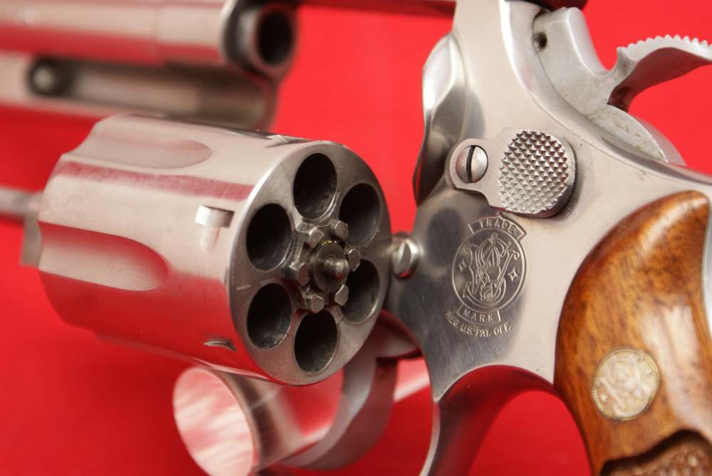 Smith & Wesson 66 .357 Mag 6" Stainless 66-2 Target $.01 Penny Start NR-img-10