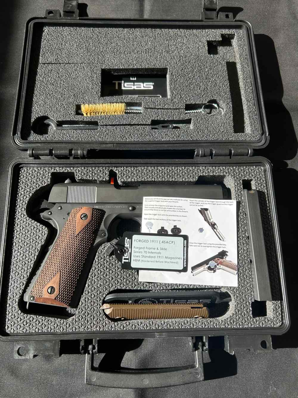 Tisas 1911A1 US Army ASF .45 ACP Pistol (10100539)-img-0