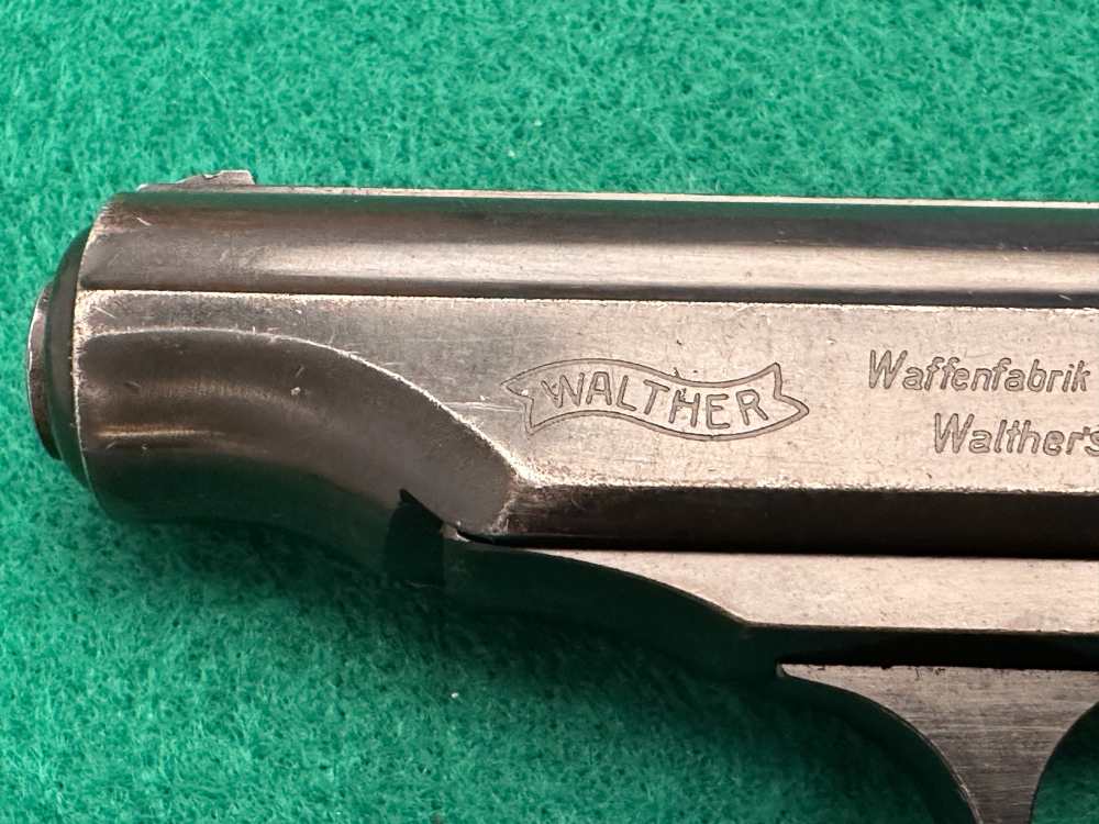 Walther Model PP "Cal 9mm" (.380) Caliber Made in 1938 Rare!-img-2
