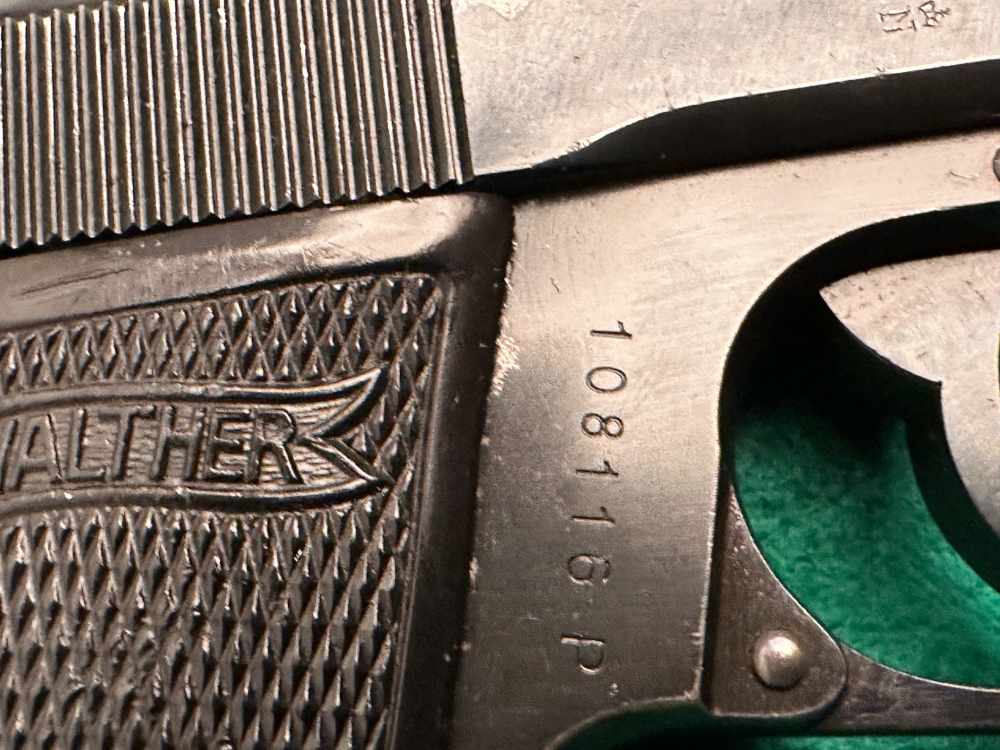 Walther Model PP "Cal 9mm" (.380) Caliber Made in 1938 Rare!-img-4