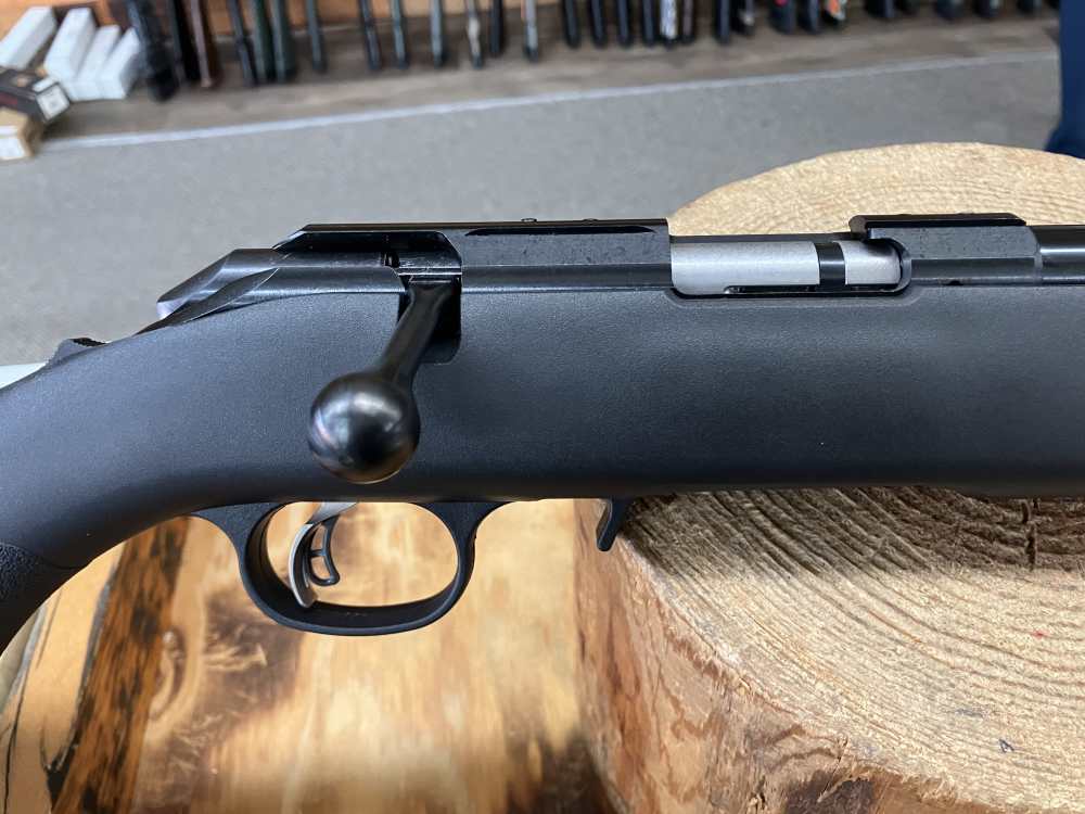 Ruger American Rimfire Rifle - 22 WMR - 9+1 - 18" Threaded Barrel - Black-img-2