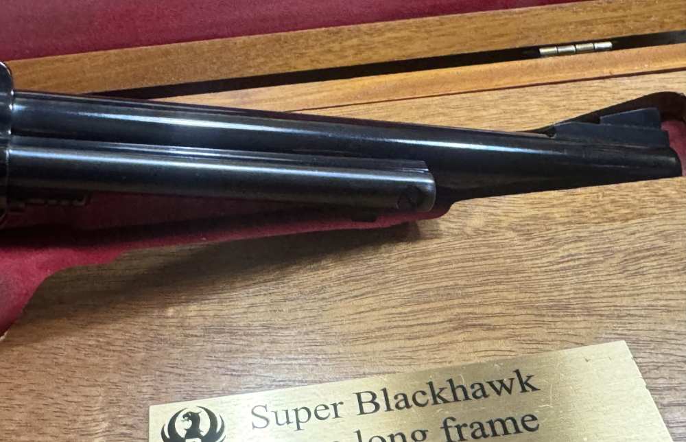 Very Rare Ruger Long Frame Super Blackhawk 3 digit Serial #-img-7