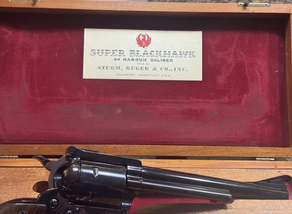 Very Rare Ruger Long Frame Super Blackhawk 3 digit Serial #-img-2