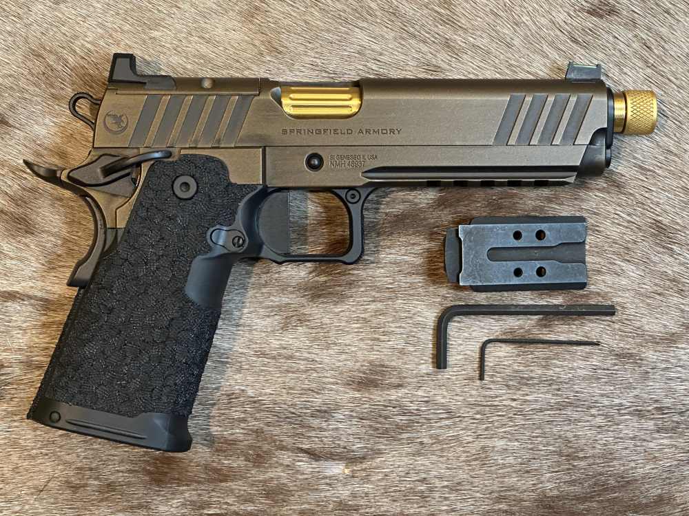 NIGHTHAWK CUSTOM SHOP SPRINGFIELD GOV'T 1911 DS PRODIGY AOS 9MM HI CAP-img-0