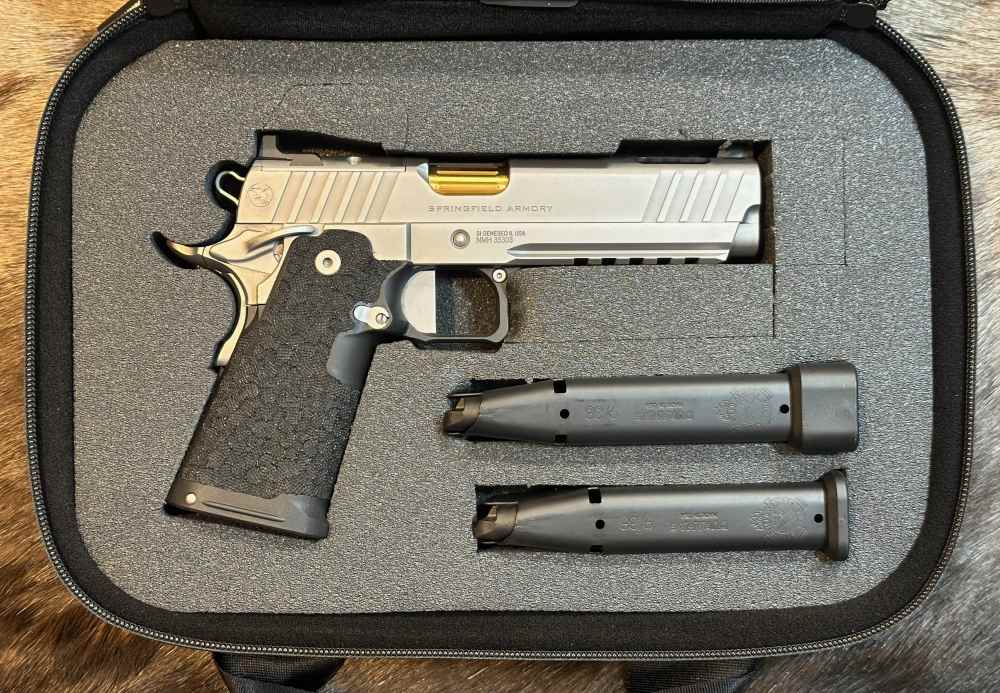 NIGHTHAWK CUSTOM SHOP SPRINGFIELD GOV'T 1911 DS PRODIGY AOS 9MM HI CAP-img-21