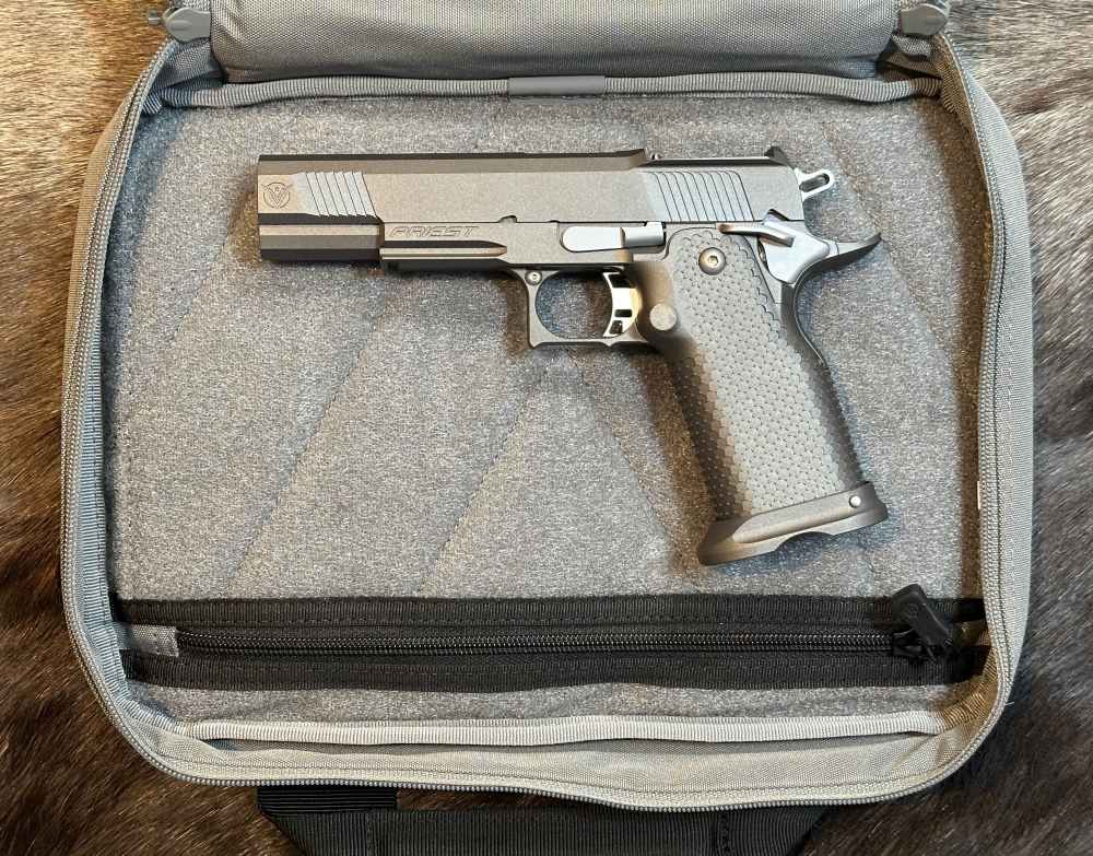 VUDOO GUN WORKS PRIEST GOV'T SDC 9MM DOUBLE STACK 1911 RMR OPTIC READY-img-19