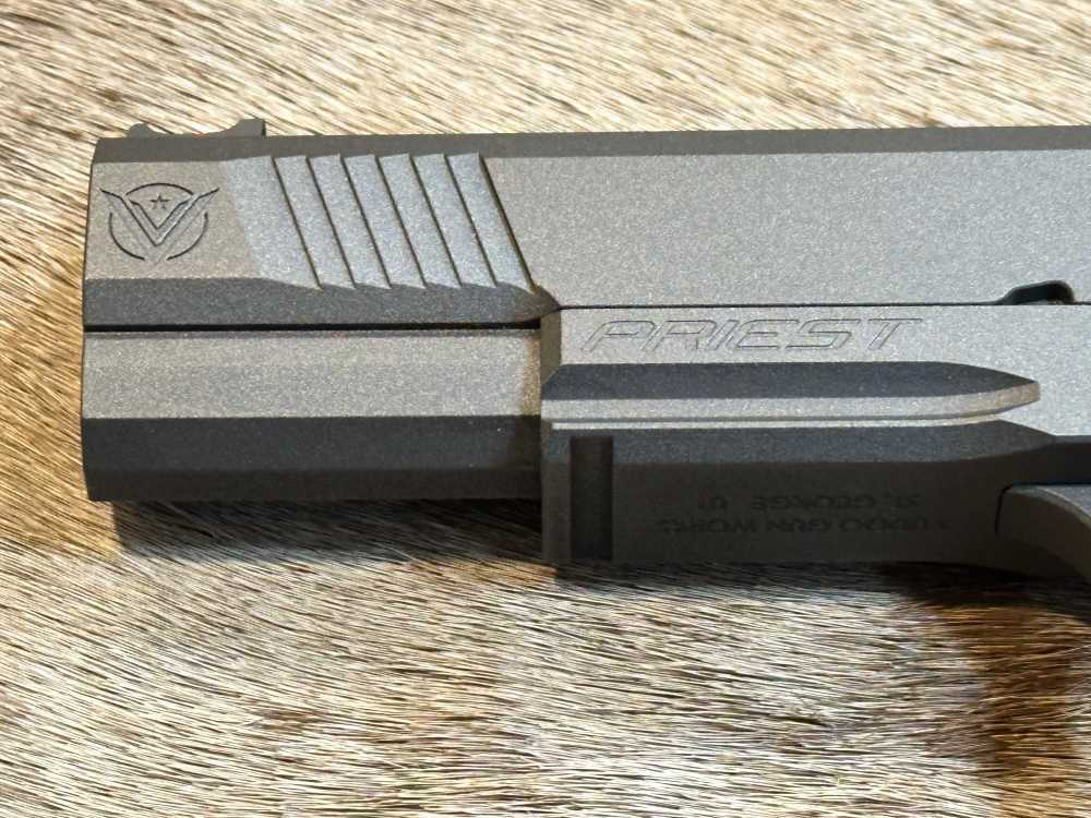 VUDOO GUN WORKS PRIEST GOV'T SDC 9MM DOUBLE STACK 1911 IRON SIGHTS-img-10