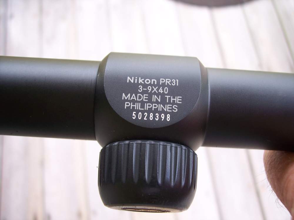 Nikon 3-9x40mm Inline XR Shotgun Muzzle Loader Scope BDC Minty-img-5
