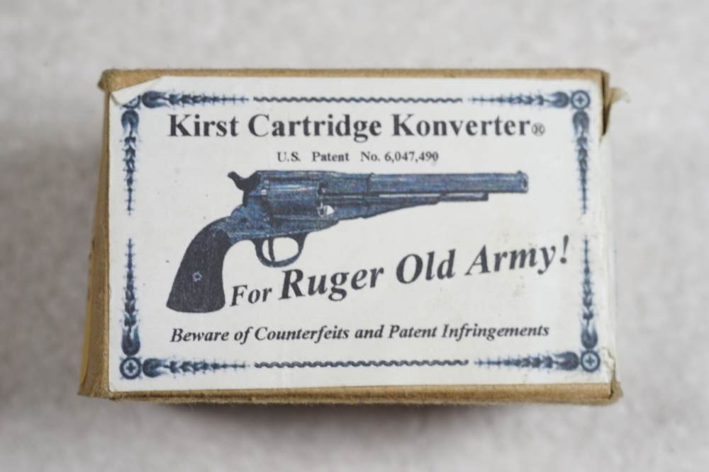 Kirst Cartridge Konverter (Converter) in Stainless for Ruger Old Army-img-2