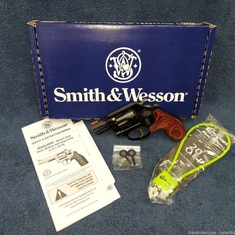 NIB SMITH & WESSON MODEL 351PD AIR LITE REVOLVER  .22 WMR  1.875" BBL-img-0