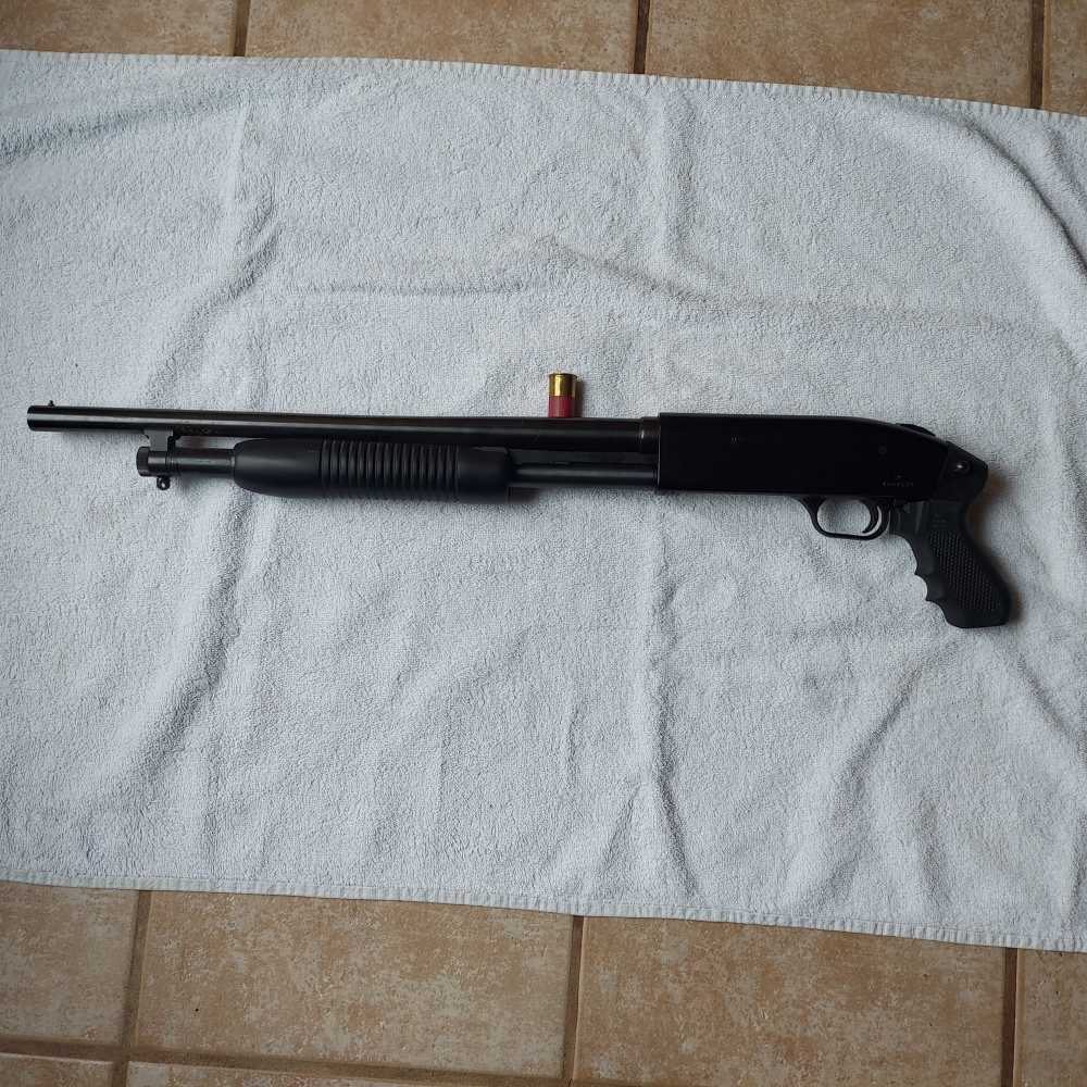 MOSSBERG MODEL 500 CAMPER (500C) PUMP ACTION SHOTGUN 20GA 18.5" BBL-img-1