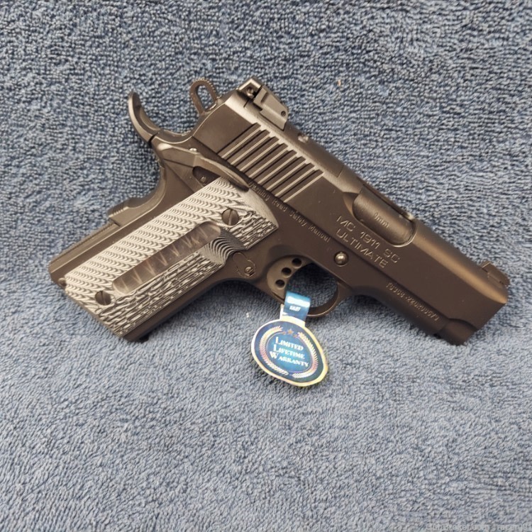 NIB EAA / GIRSAN MC1911 SC ULTIMATE SEMI-AUTO PISTOL 9MM CAL. 3.25" BBL-img-2