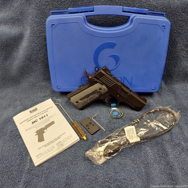 NIB EAA / GIRSAN MC1911 SC ULTIMATE SEMI-AUTO PISTOL 9MM CAL. 3.25" BBL-img-0