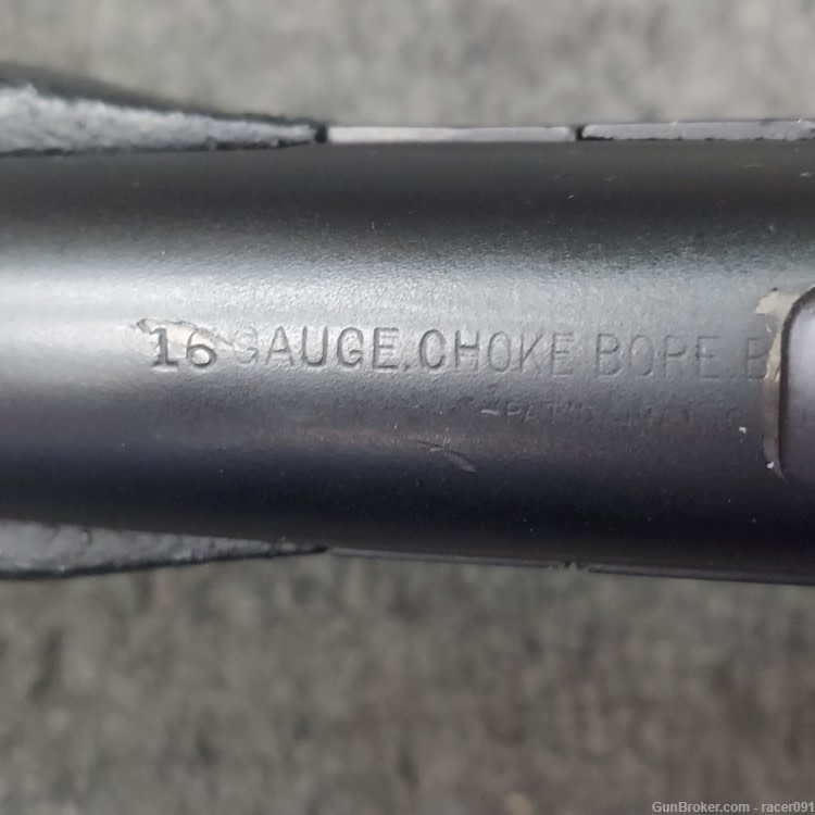 BREAK OPEN SINGLE SHOT 16GA SHOTGUN 18.5" BBL (PROJECT/PARTS GUN)-img-2
