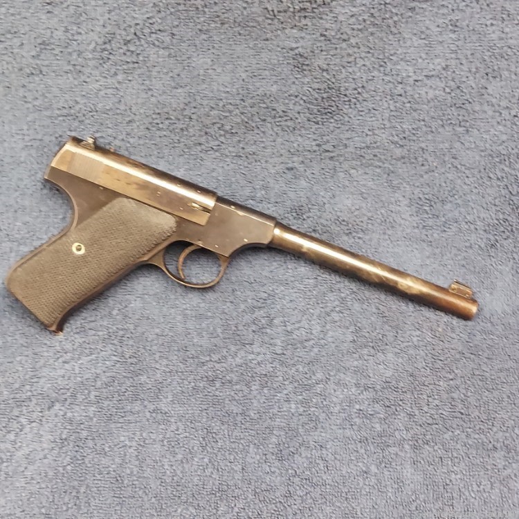 COLT PRE-WOODSMAN ( COLT AUTOMATIC PISTOL ) SEMI-AUTO PISTOL .22LR  (1924) -img-1