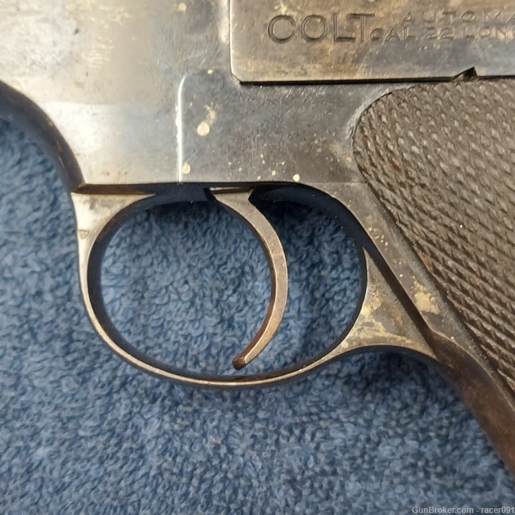 COLT PRE-WOODSMAN ( COLT AUTOMATIC PISTOL ) SEMI-AUTO PISTOL .22LR  (1924) -img-16