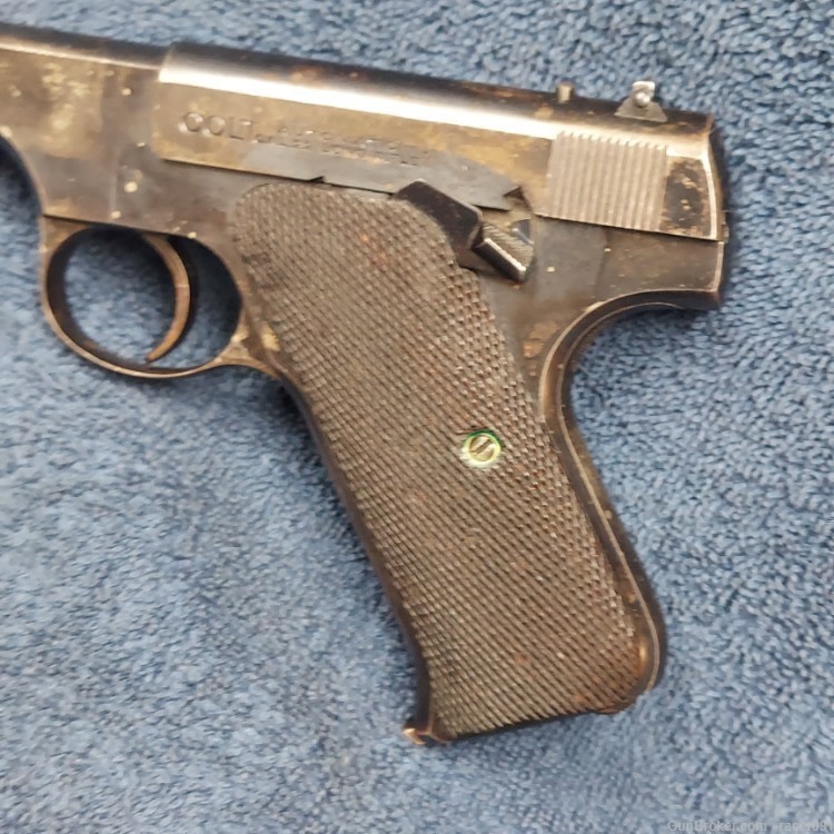 COLT PRE-WOODSMAN ( COLT AUTOMATIC PISTOL ) SEMI-AUTO PISTOL .22LR  (1924) -img-6