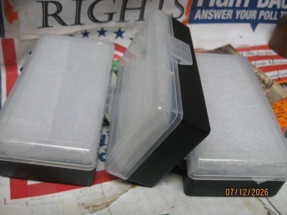 Scarce THREE New 50 ct Boxes Flip Top Berry's #401 for Small Pistol, more 2-img-1