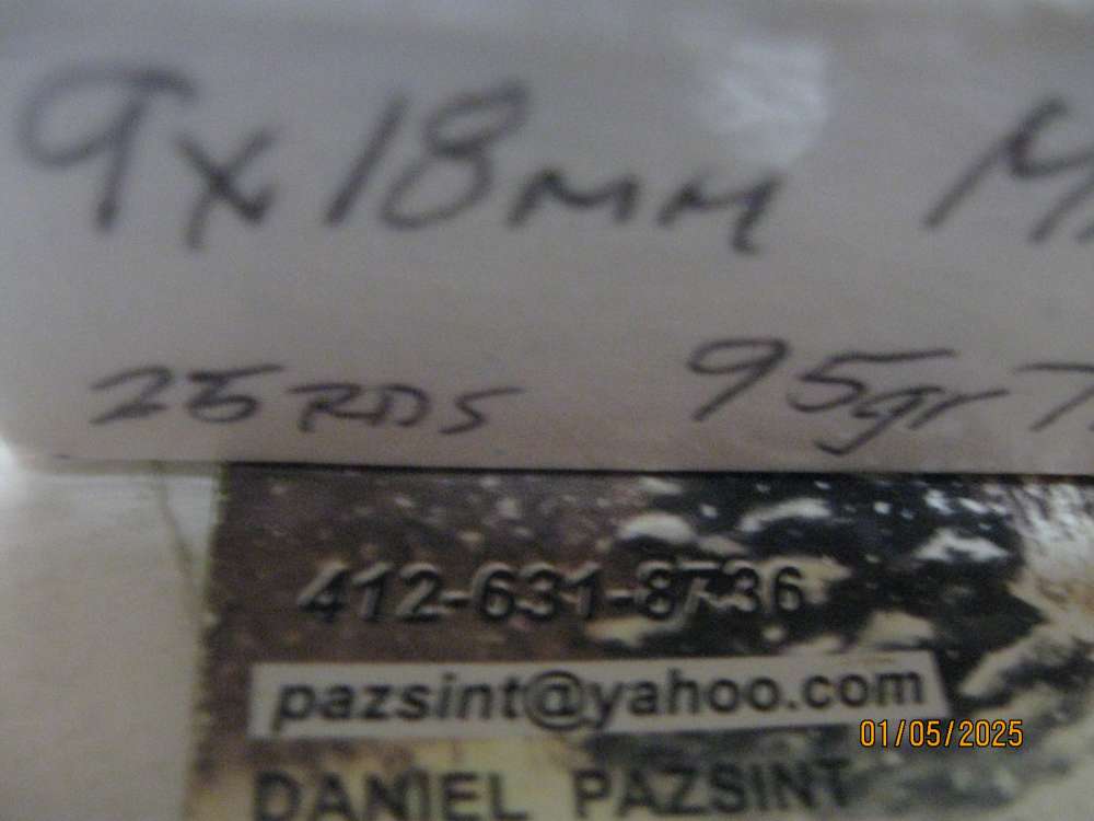 Scarce 9×18mm Makarov Ammo 50  Rds 95 gr FMJ ; more other available too-img-7