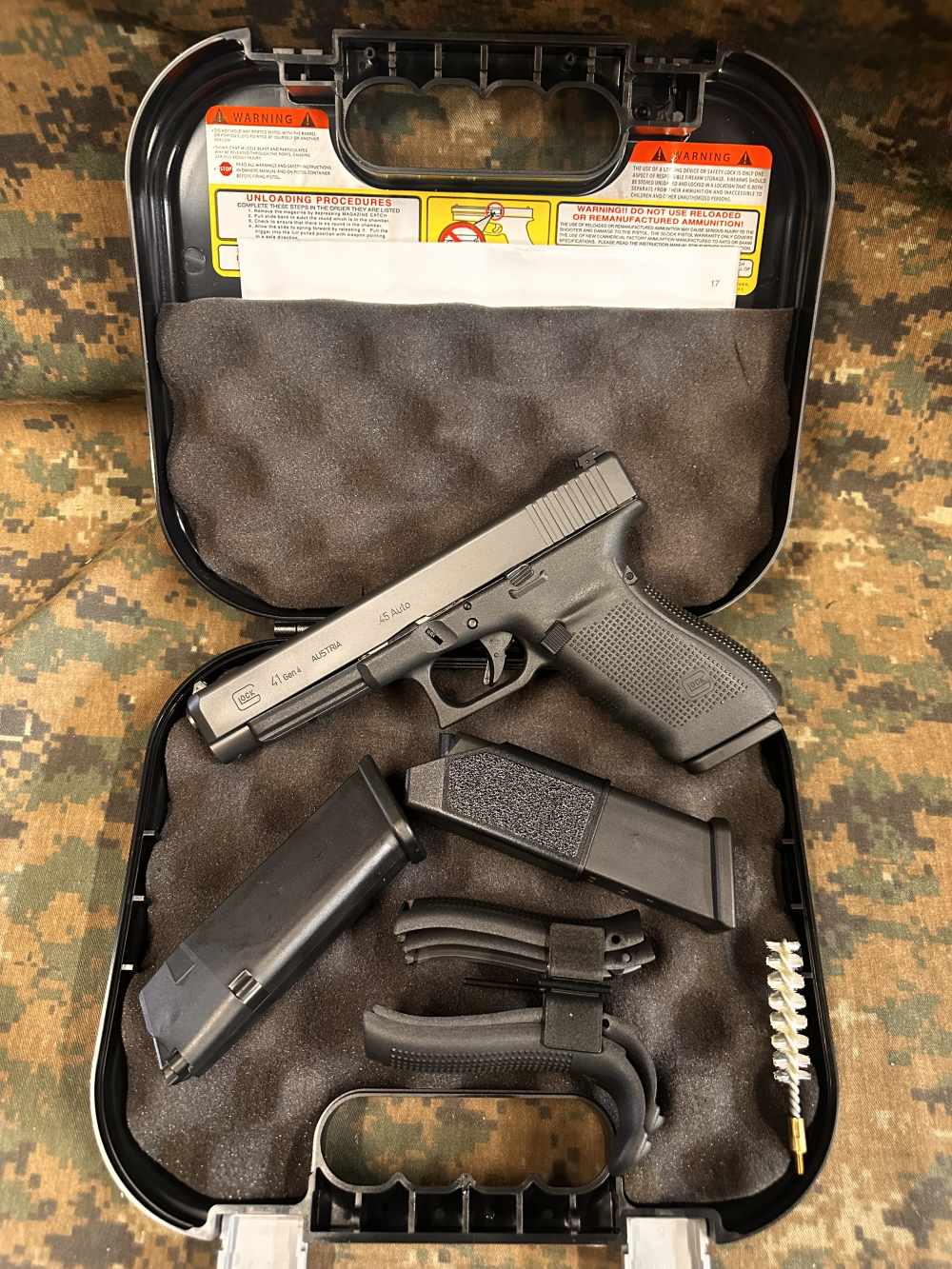 GLOCK 41 LONG SLIDE 45ACP NEW INN BOX DISCONTINUED-img-0