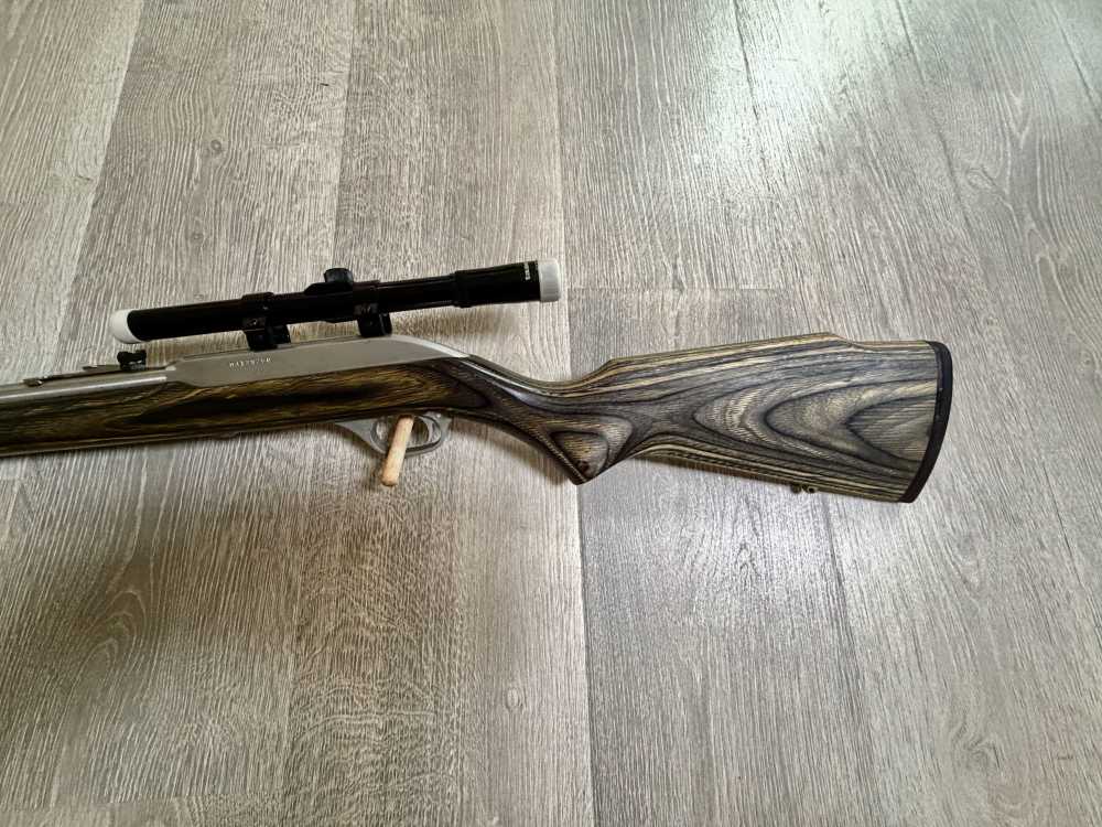 Marlin Model 60SS Extremely rare Stainless steel with gray laminate stock-img-9