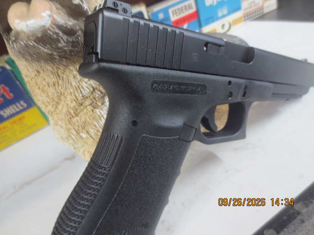 Glock 34 Gen 3 Rare Ported 5.2" barrel- ex shape with both barrels-img-27