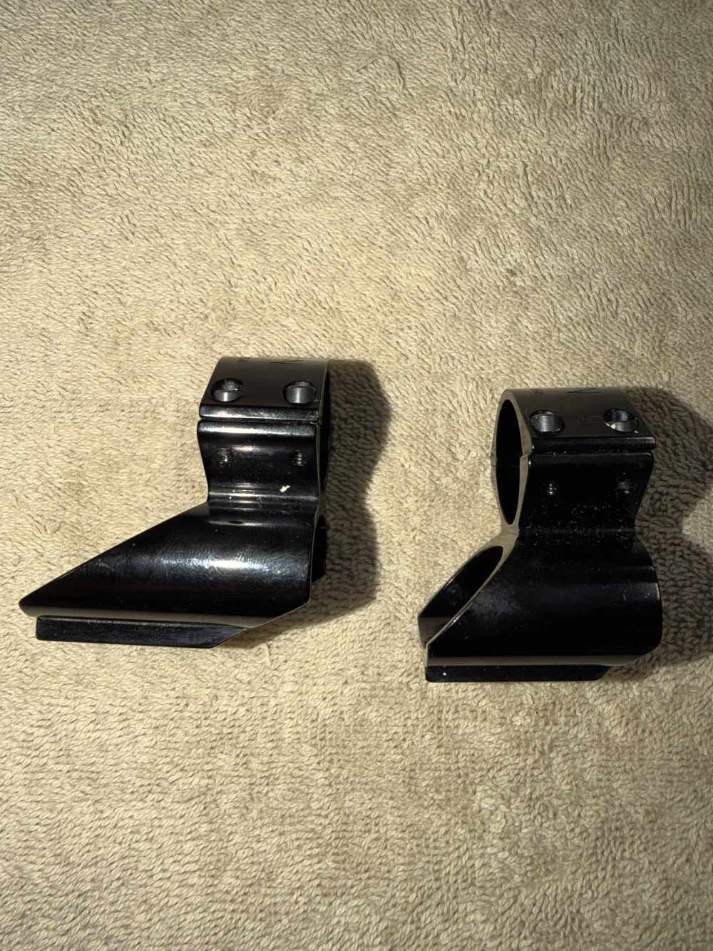 NOS J.B. Holden Ironsighter 741 Wide See Thru Scope Mounts Savage 110 1”-img-2