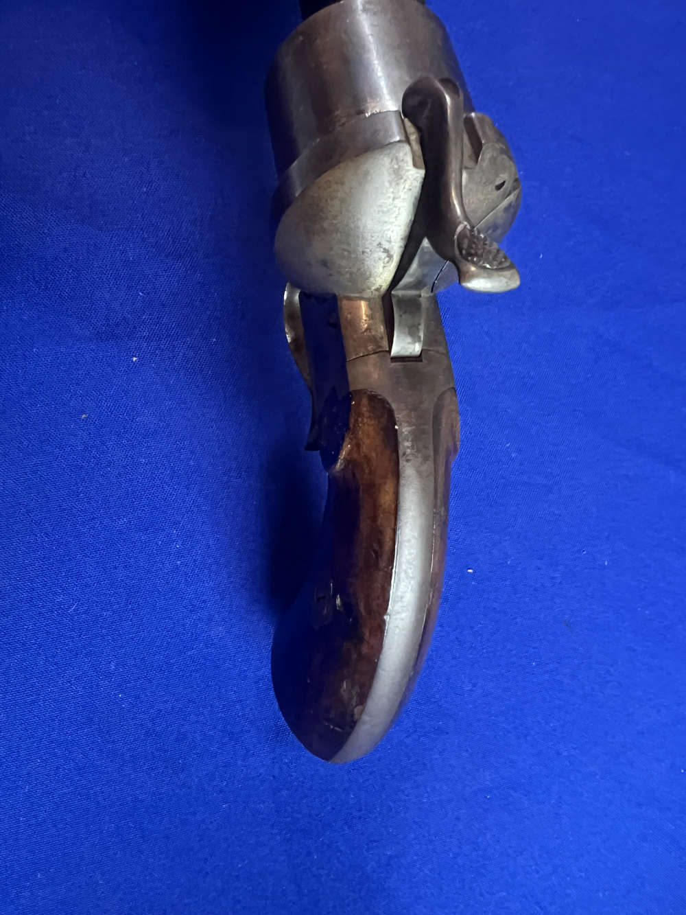 Fine French Lefaucheux Model 1854 Cavalry Revolver – 12mm Pinfire – SN 3057-img-8