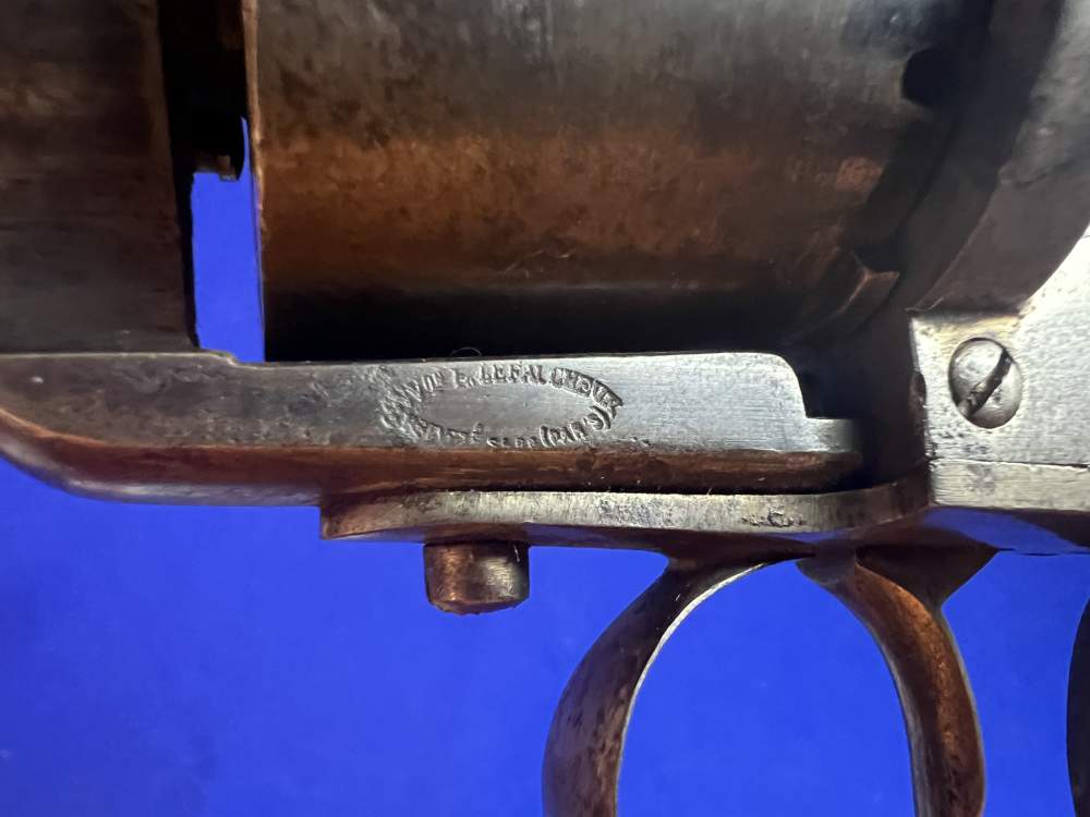 Fine French Lefaucheux Model 1854 Cavalry Revolver – 12mm Pinfire – SN 3057-img-9