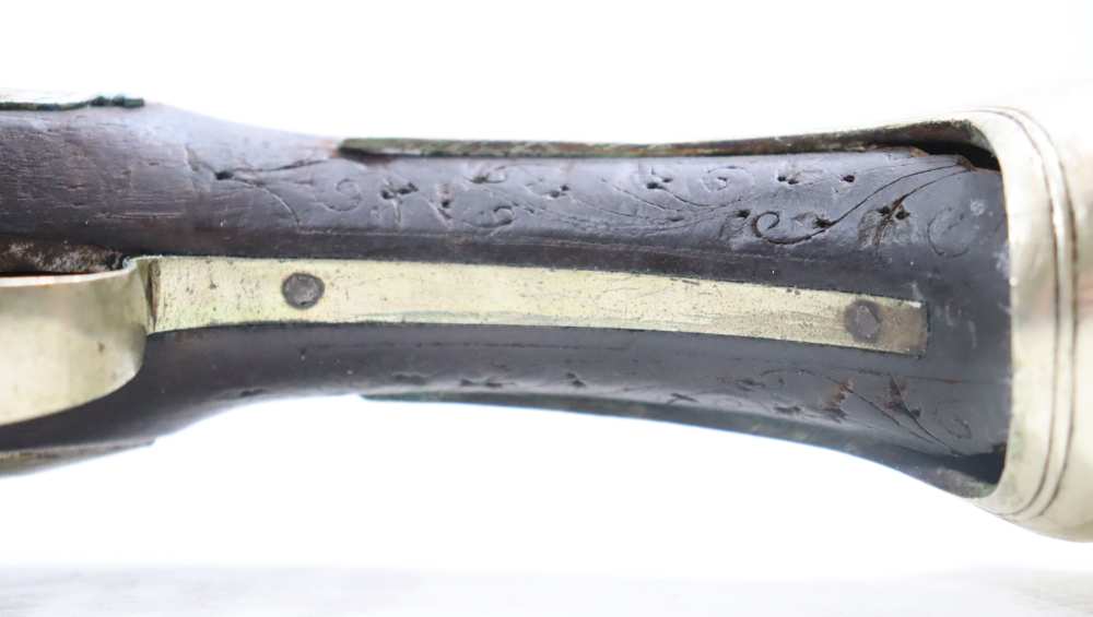 ORG 18TH-19TH CENTURY OTTOMAN FLINTLOCK HORSEMAN PISTOL -img-11