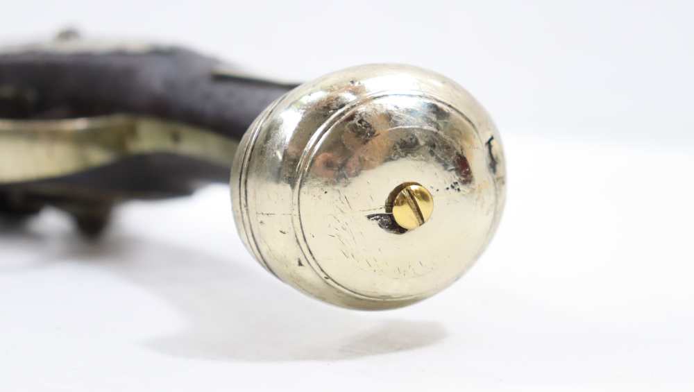 ORG 18TH-19TH CENTURY OTTOMAN FLINTLOCK HORSEMAN PISTOL -img-10